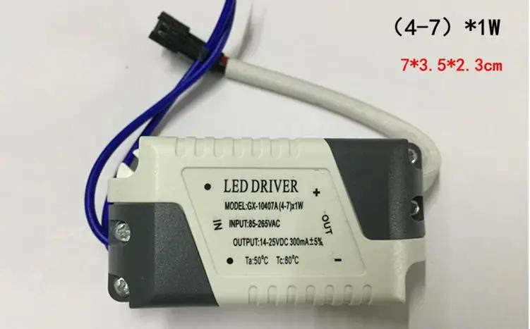 LED ̹ AC 85- 265V 300mA ( 4 -7 )* 1W   ġ б , ĳϽ  ƮƮ õ  LED